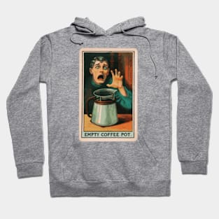 Tarot Card: Empty Coffee Pot Hoodie